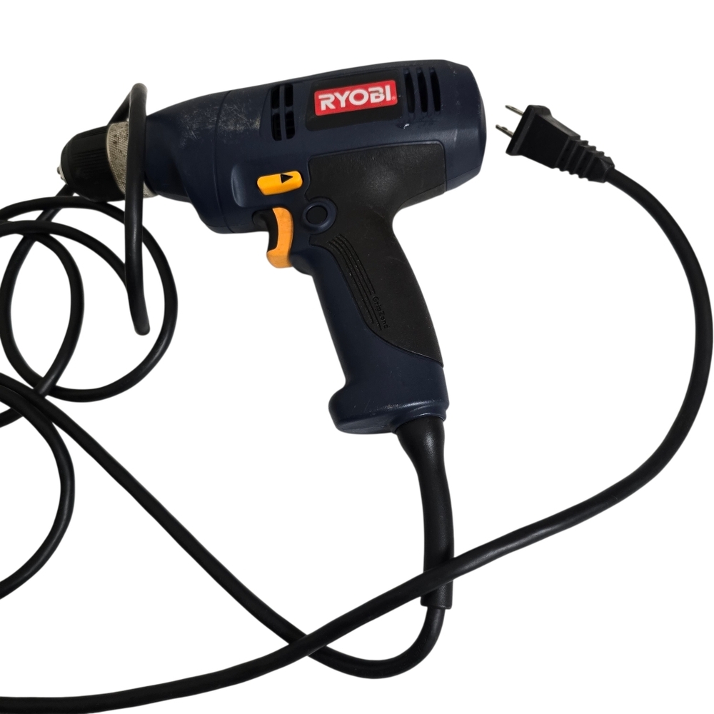 Ryobi D41 3/8  Keyless Reversible VSR 4.5 Corded Drill Tested Blue Works